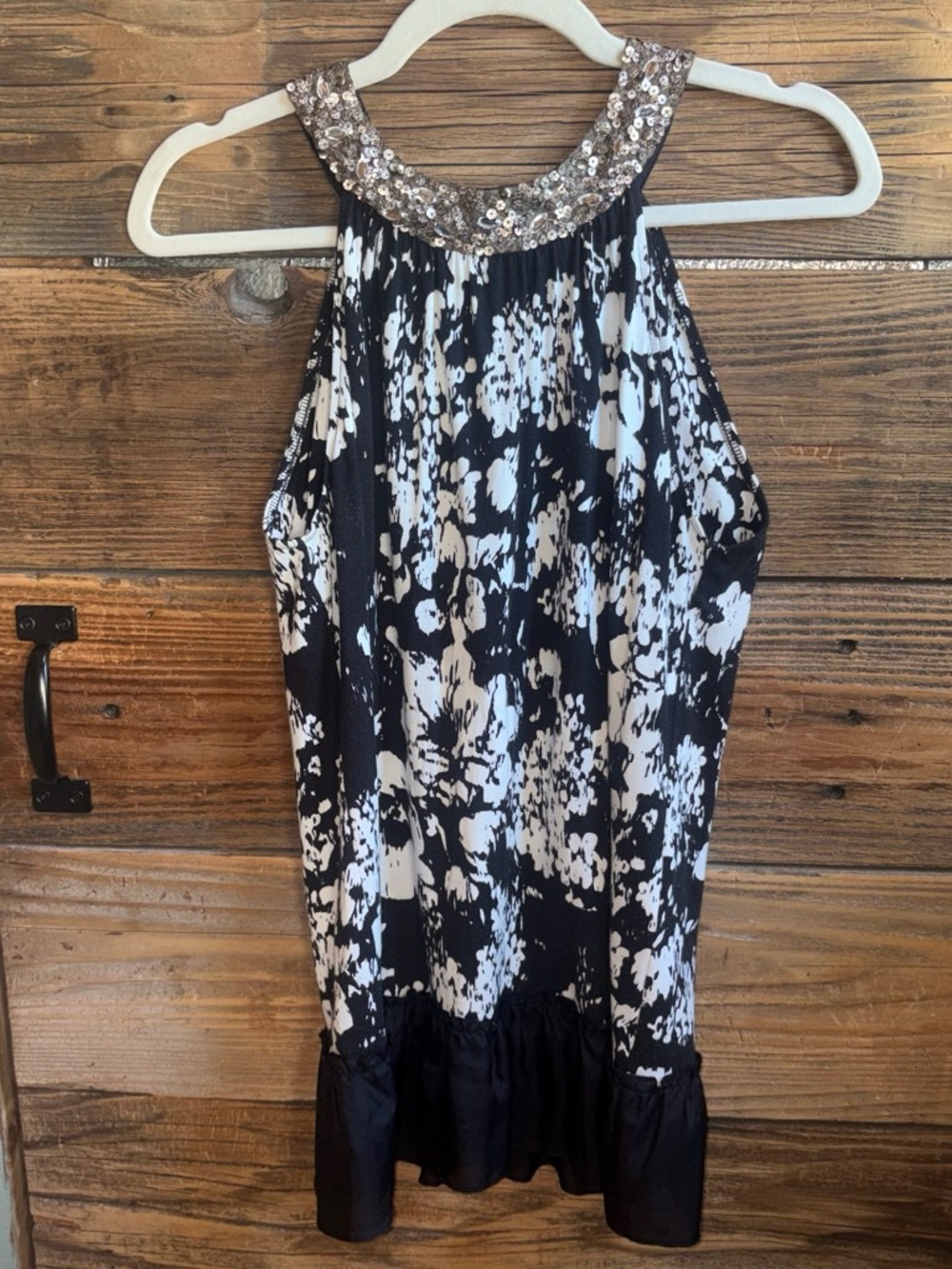 Y2K Silk Blend Velvet Black Women's Top - Velvet™